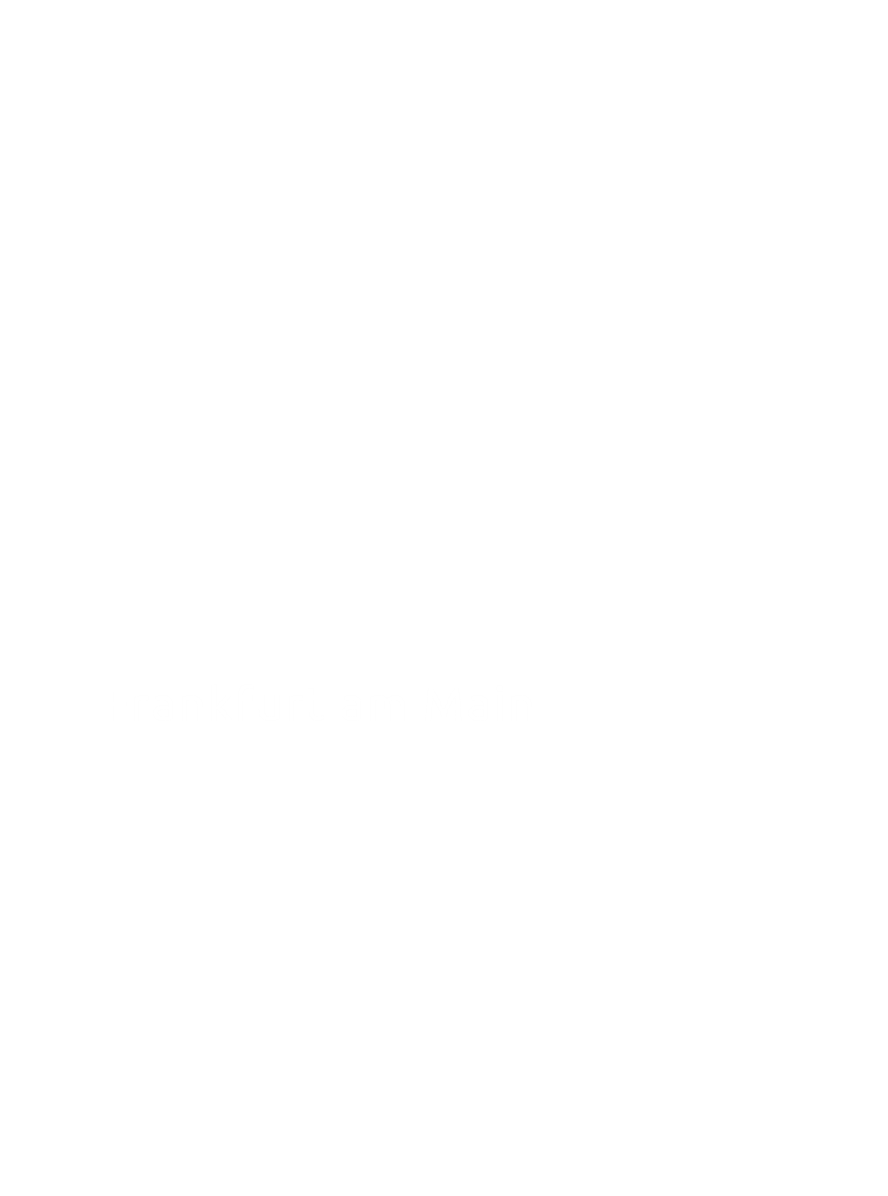 ortsangabe von frankfurt am main für deutschlandkarte